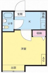 パティオ中川の物件間取画像